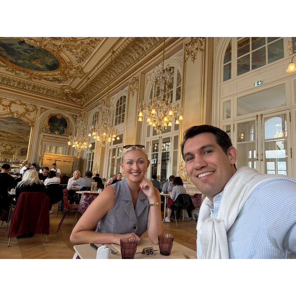 Dining in the Musee d'Orsay in Paris
