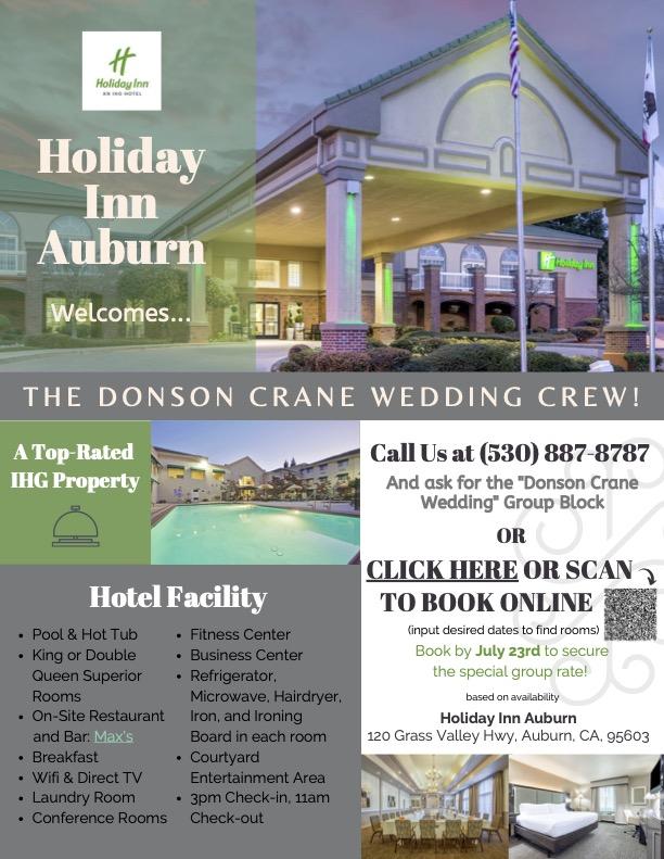 The Wedding Website of Tracey Crane and Robert Donson