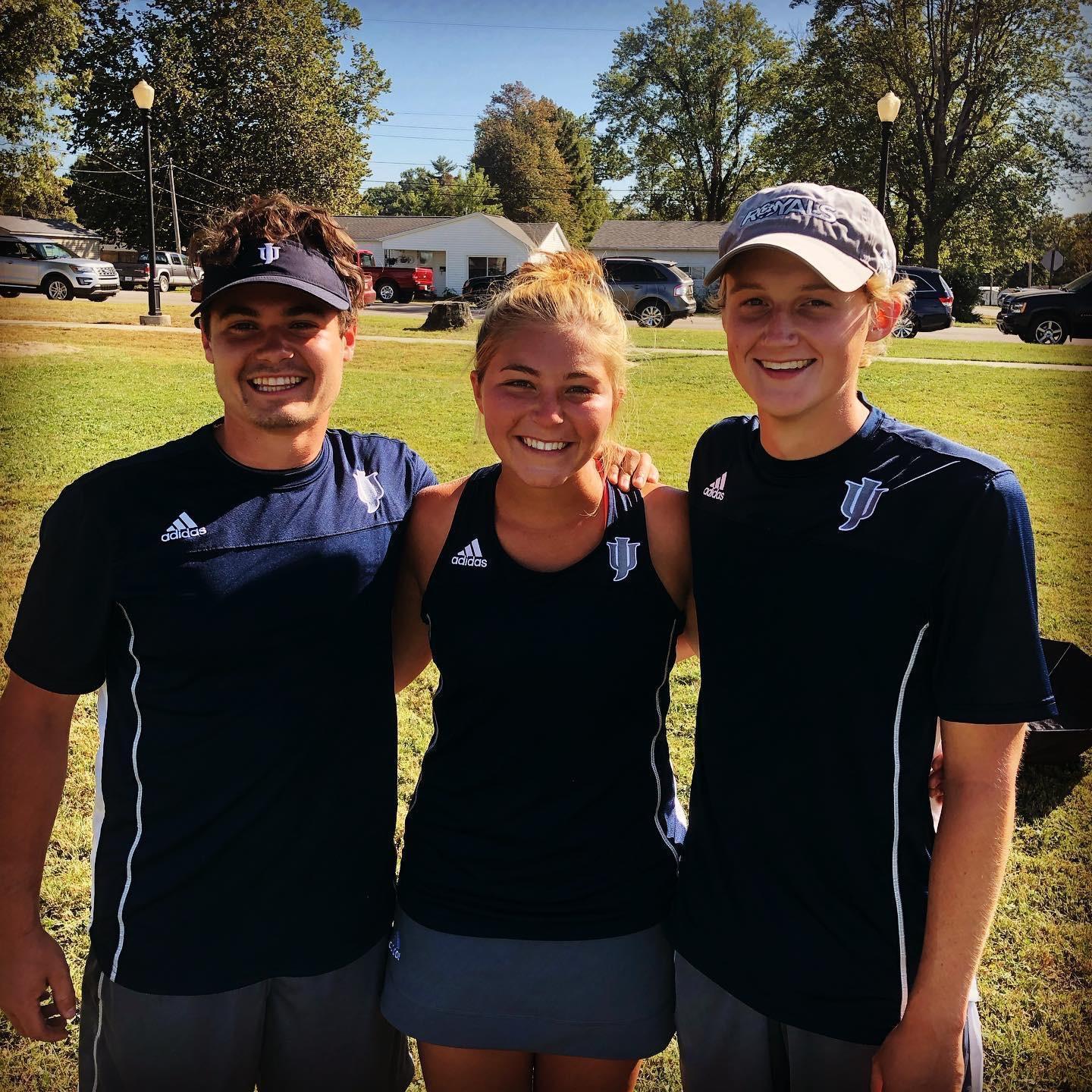 With Riley and Joe after a tennis match in Ohio.