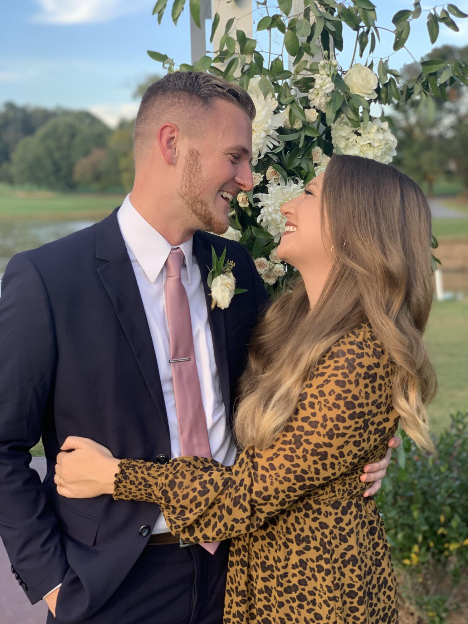 Our last wedding attended together before our own.