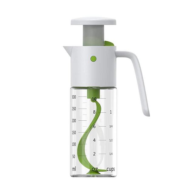 Salad Dressing Mixer Bottle - Pressing & Pour Salad Dressing Mixer - Pressing Cup for Salad Dressing Juice Storage Ketchup