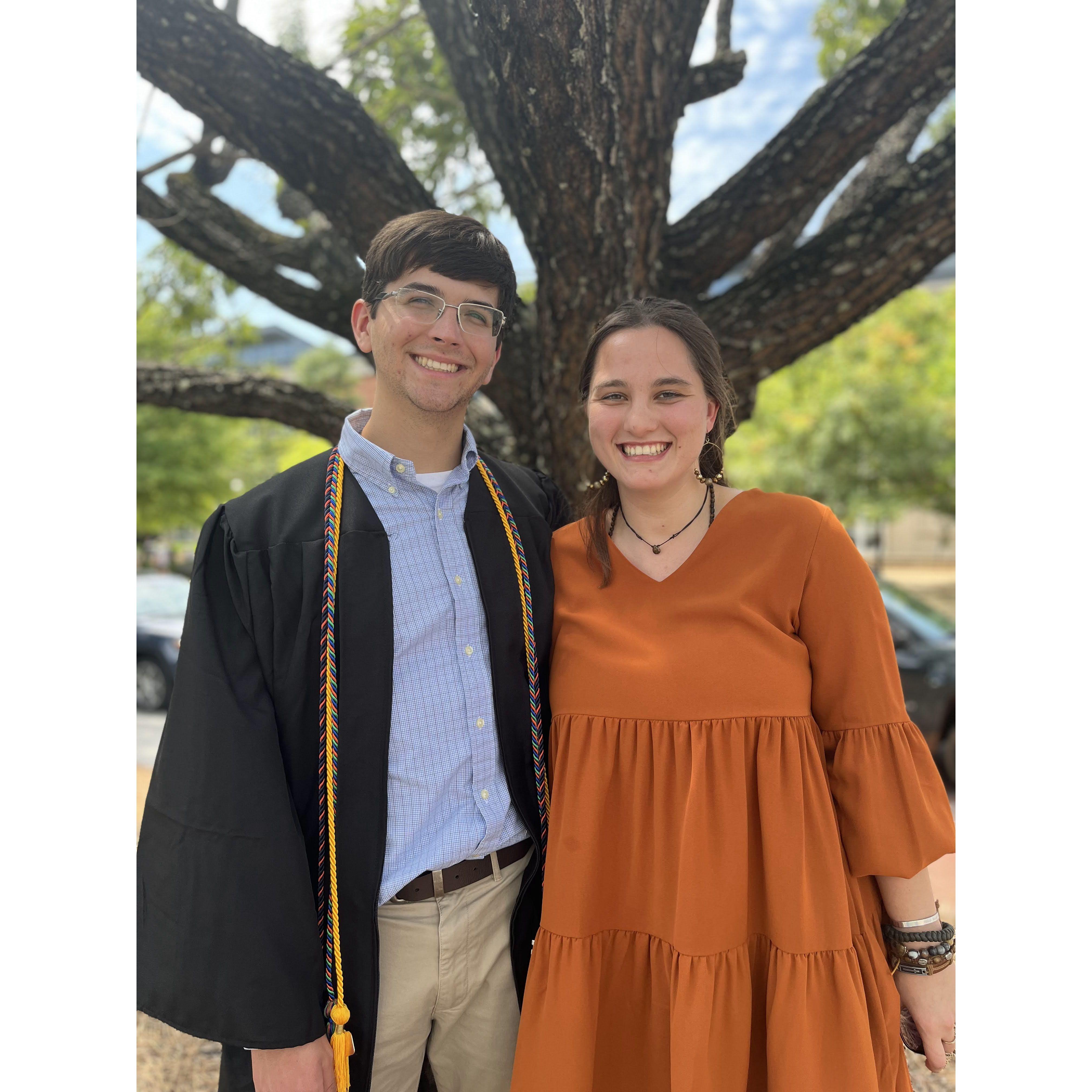 Andrew graduated! The start of a crazy and amazing adventure.