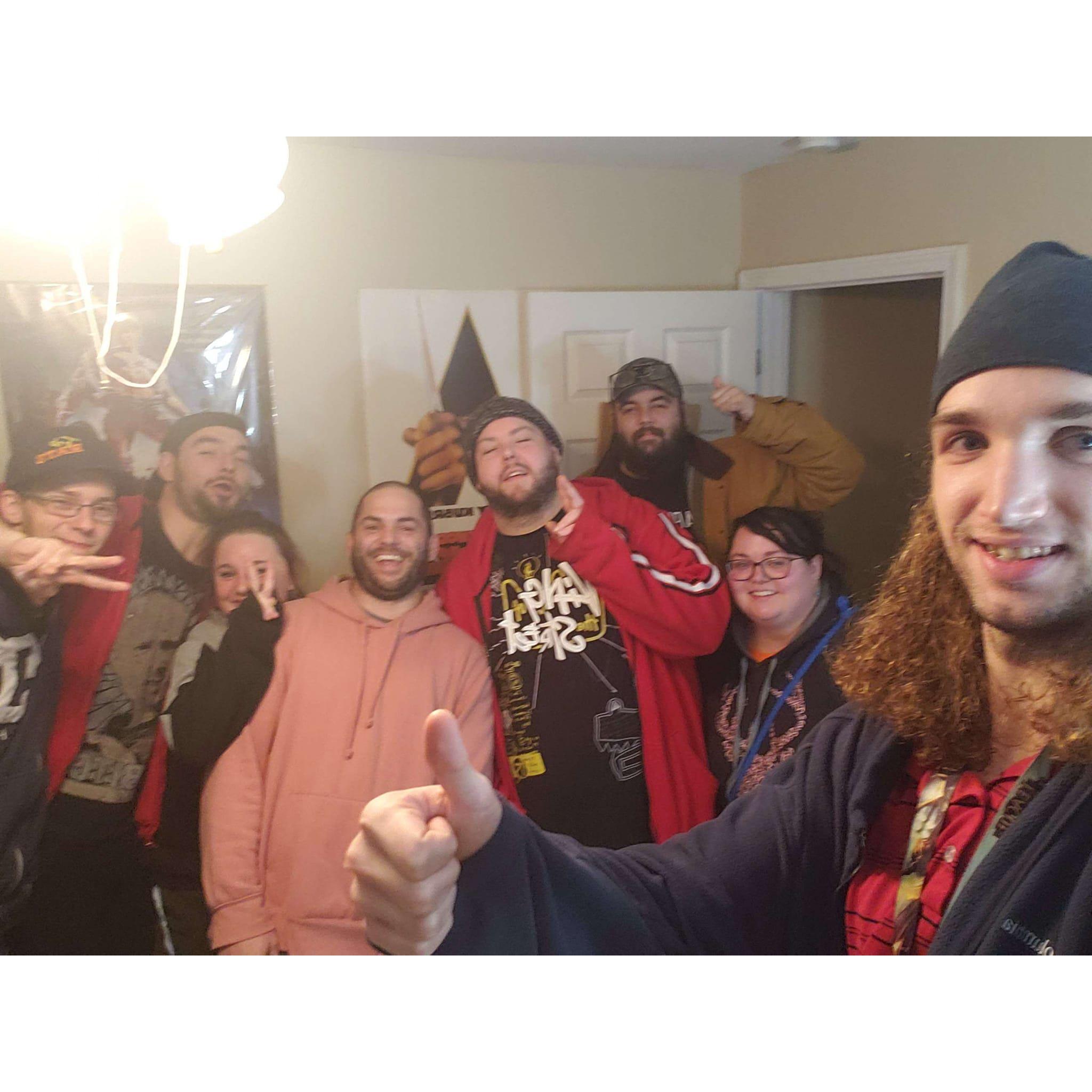 a group photo of some of our friends