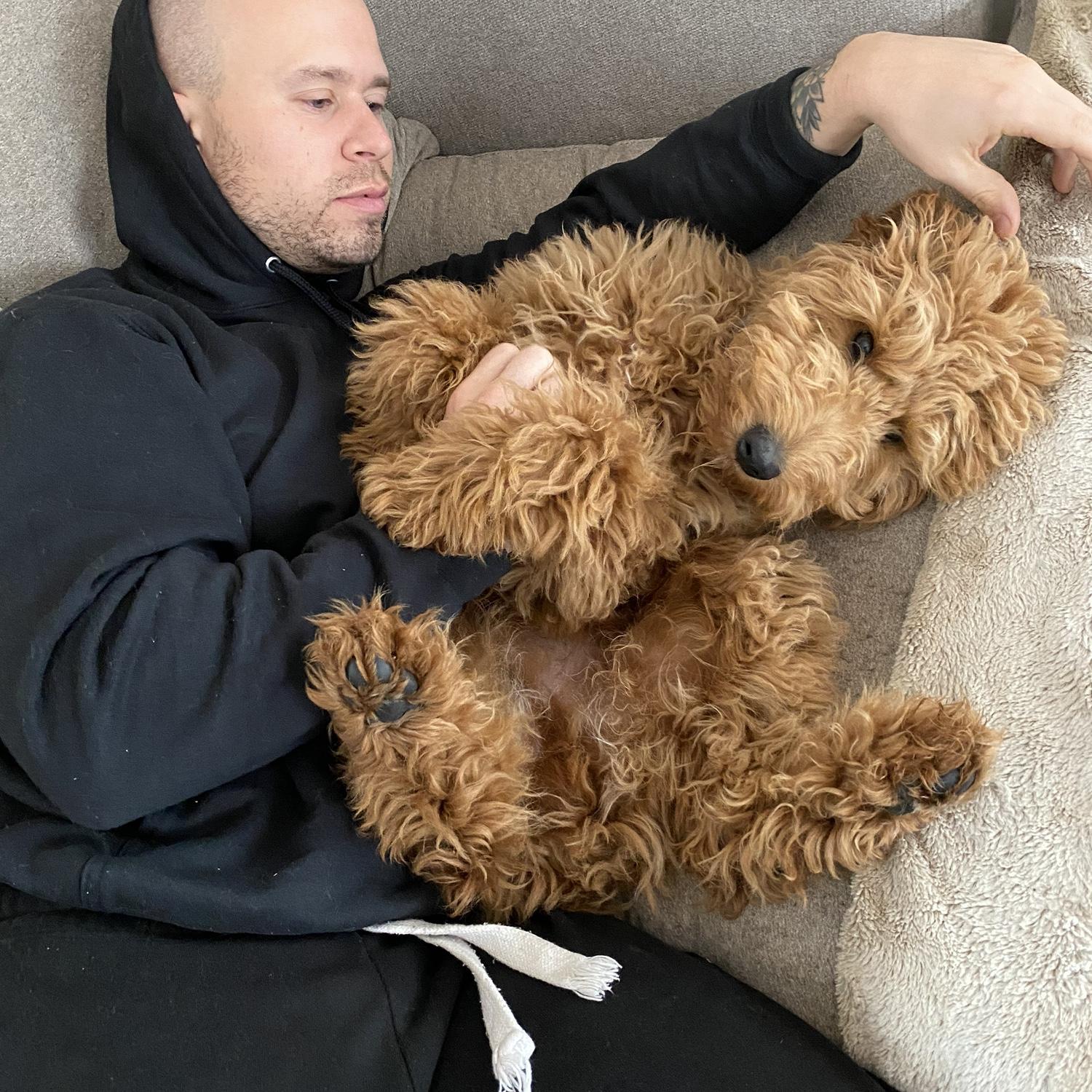 Just hangin with dad 🐾