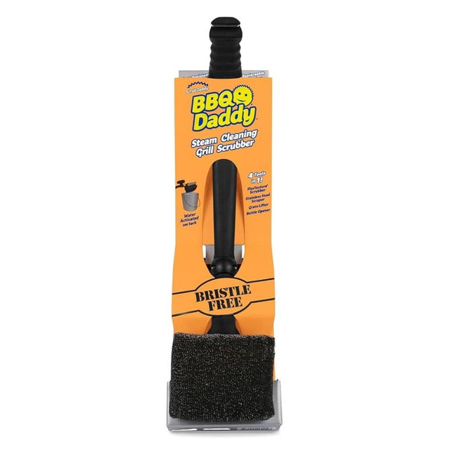 Scrub Daddy BBQ Daddy Grill Brush for Outdoor Grill