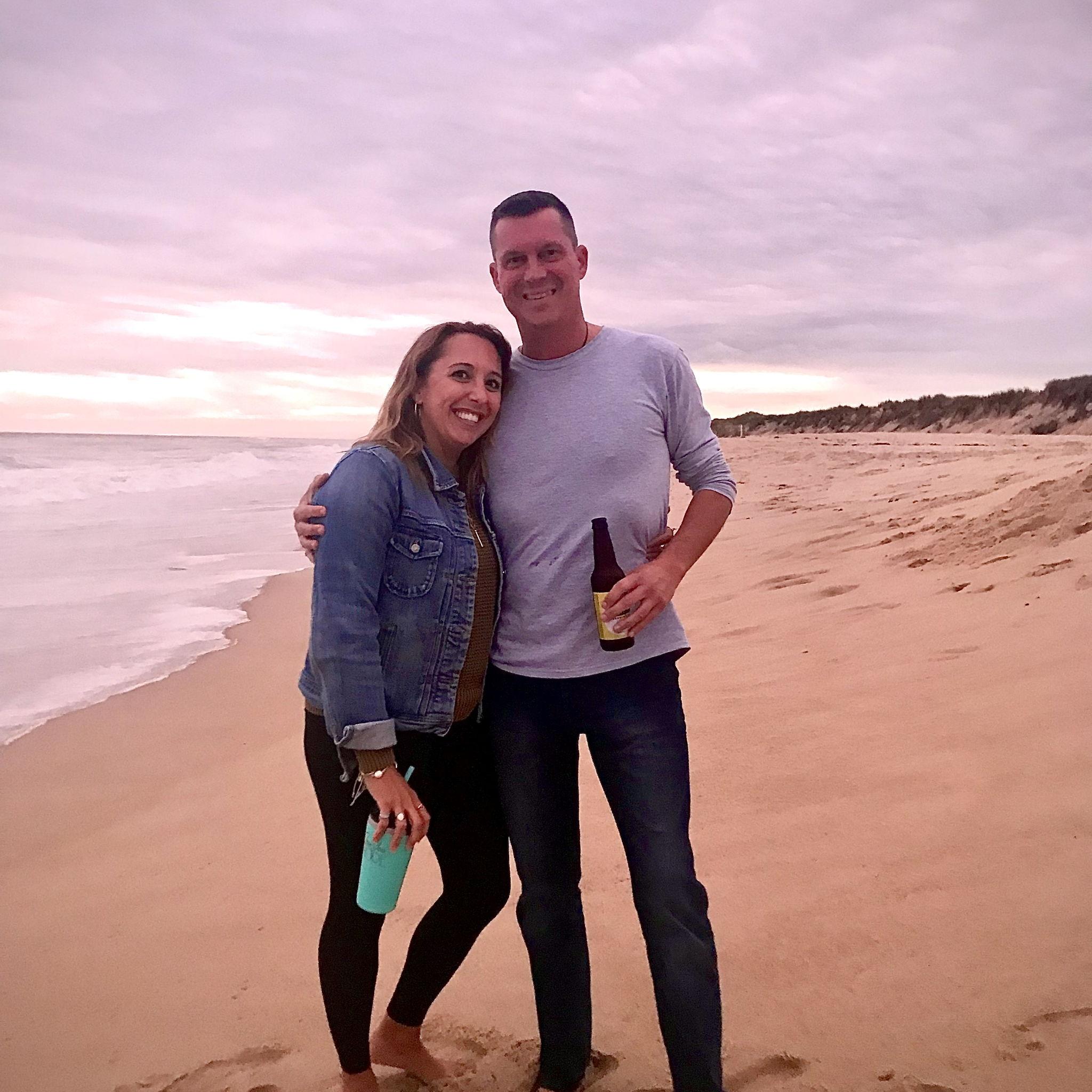 Our first picture together 🤍Montauk 2021