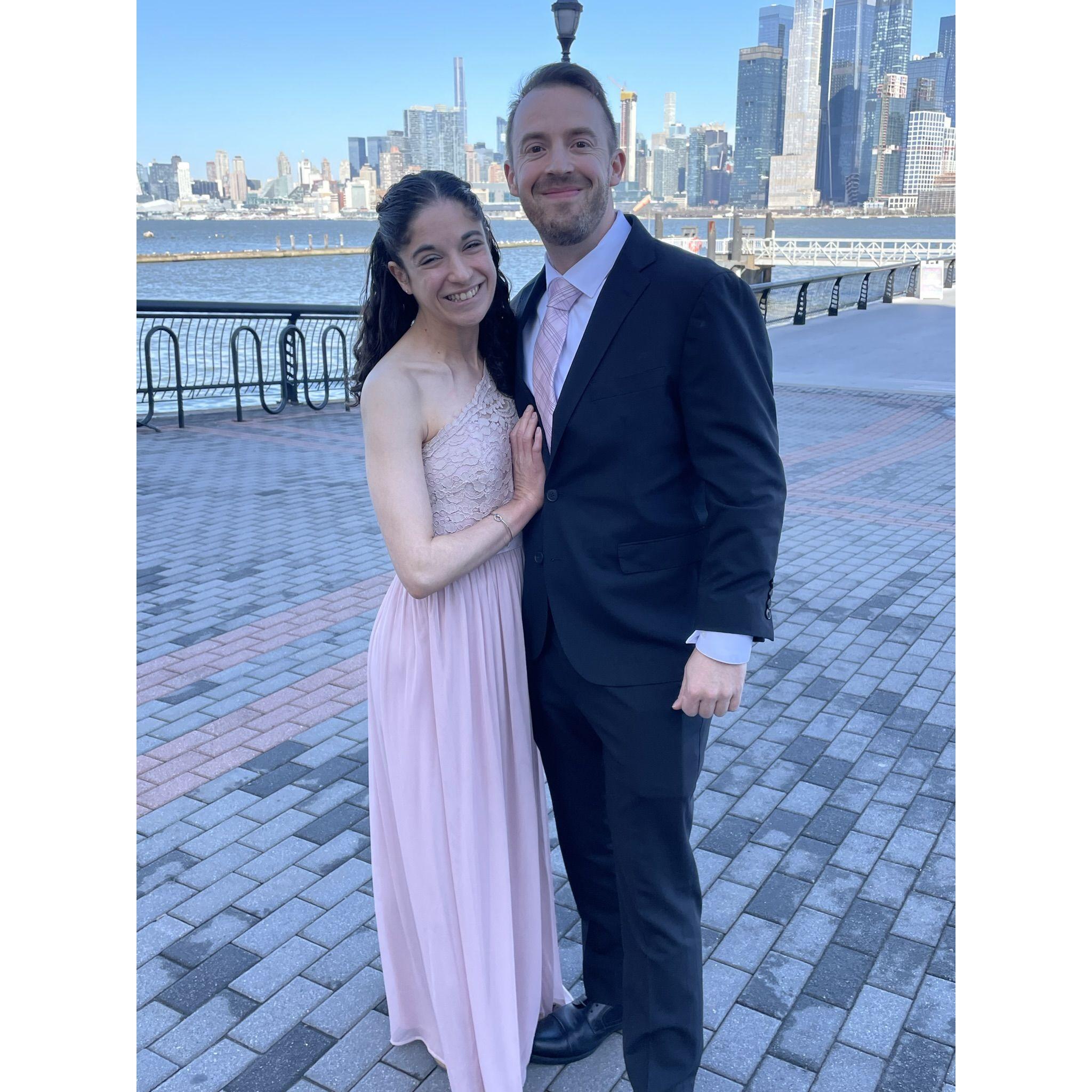 First wedding as a couple