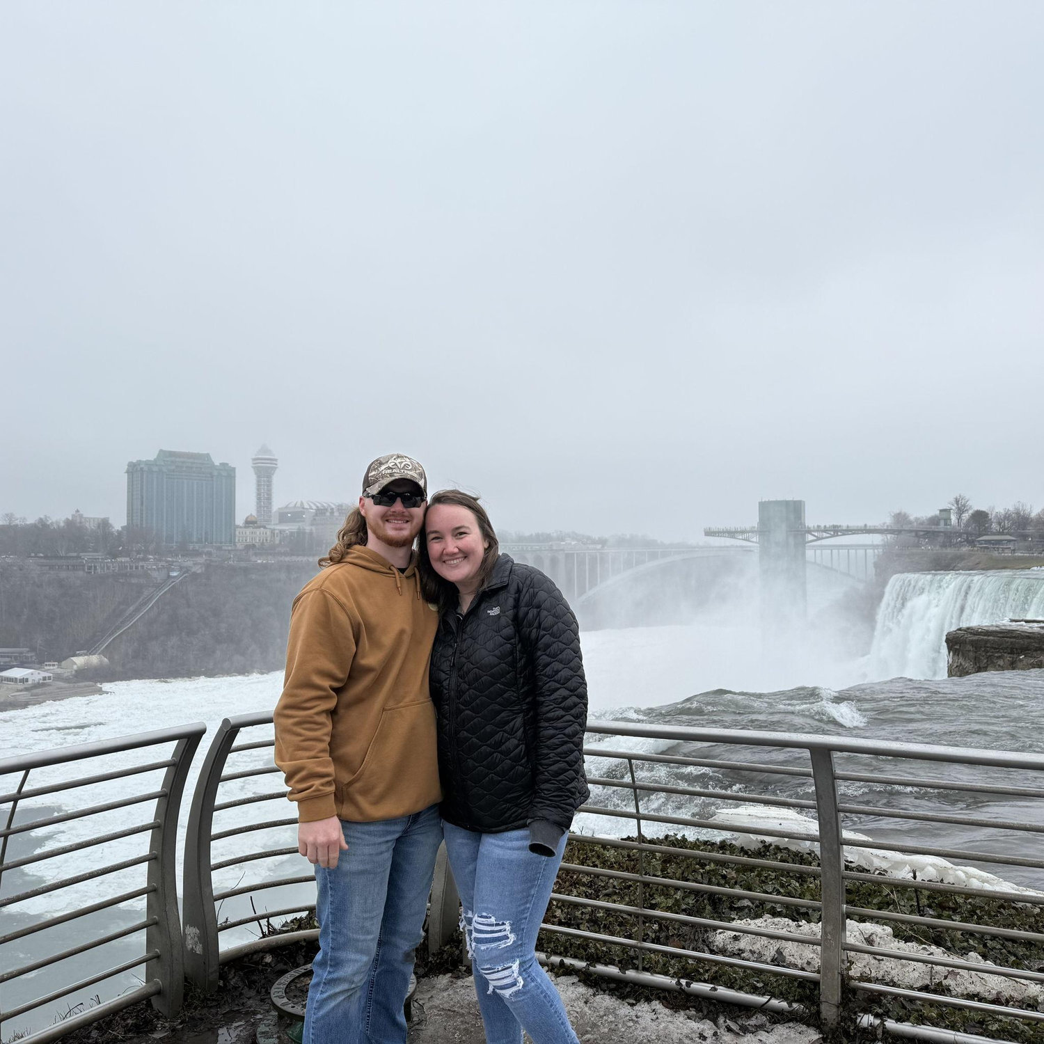 Engagement trip in Niagara Falls; April 2025