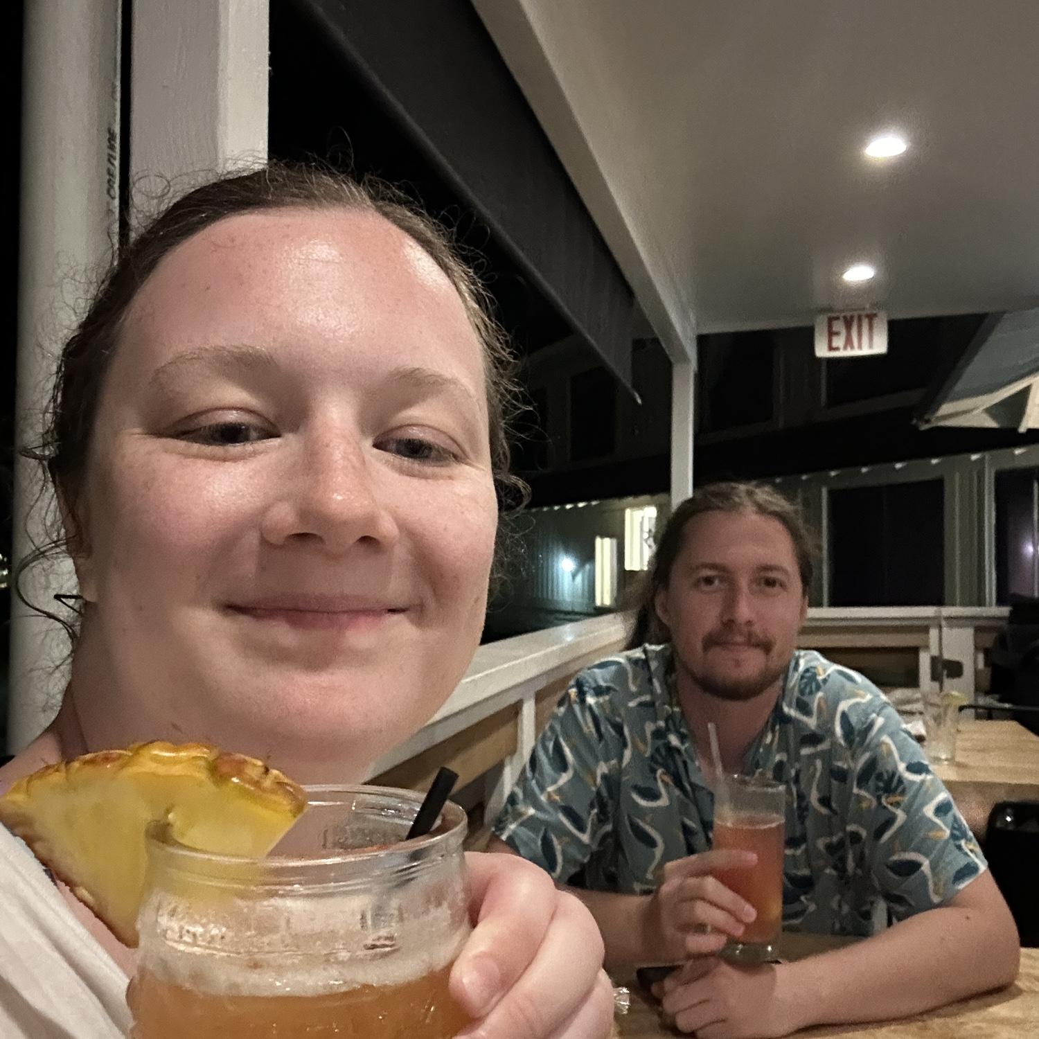 We enjoyed a lovely dinner on the Big Island Hawaii August 2024.