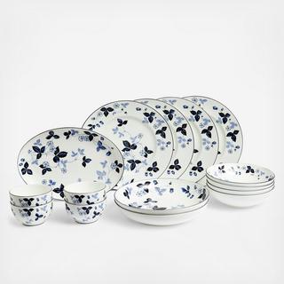 Wild Strawberry 15-Piece Dinnerware Set, Service for 4