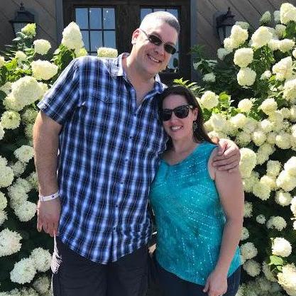 One of our favorite pics taken during the wine tour for Nora's 40th birthday.