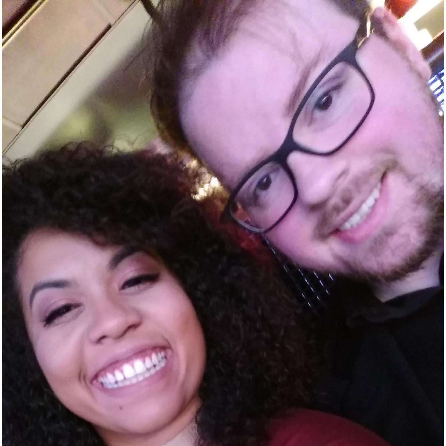 At Top of the World in Las Vegas for our anniversary dinner