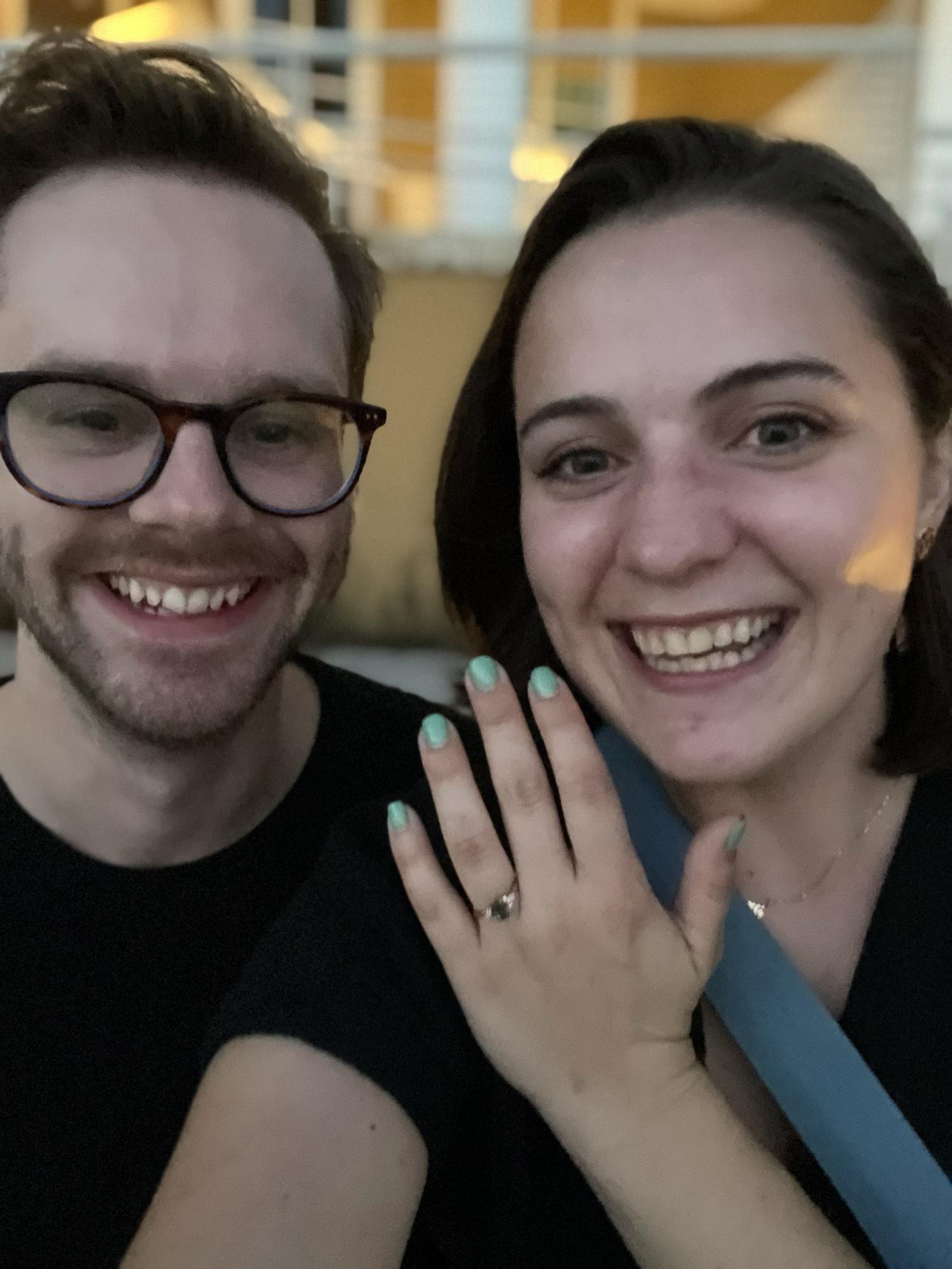Right after Dan proposed