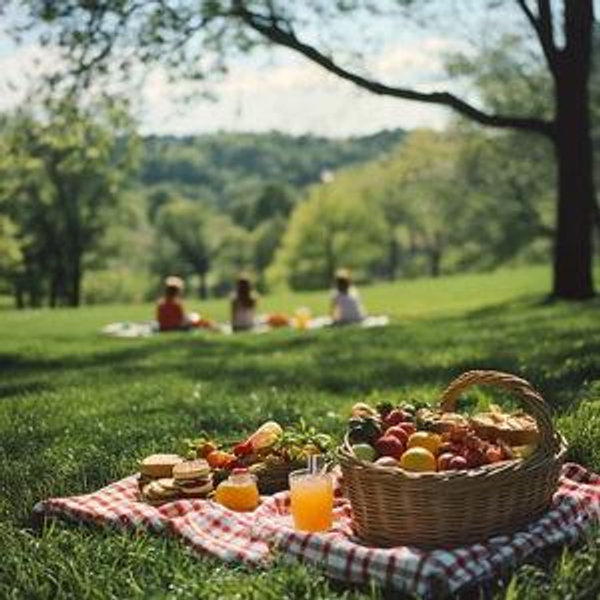 Picnic at Klyde Warren Park