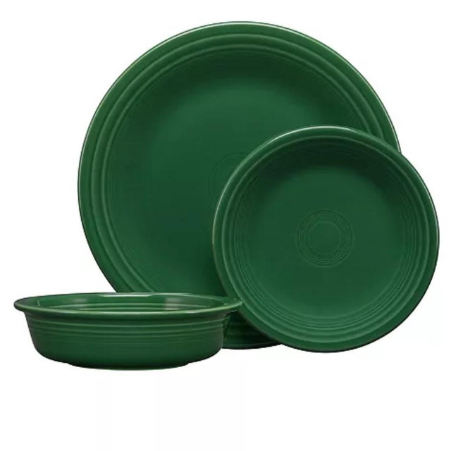 Classic Rim 3-Piece Place Setting, Service for 1