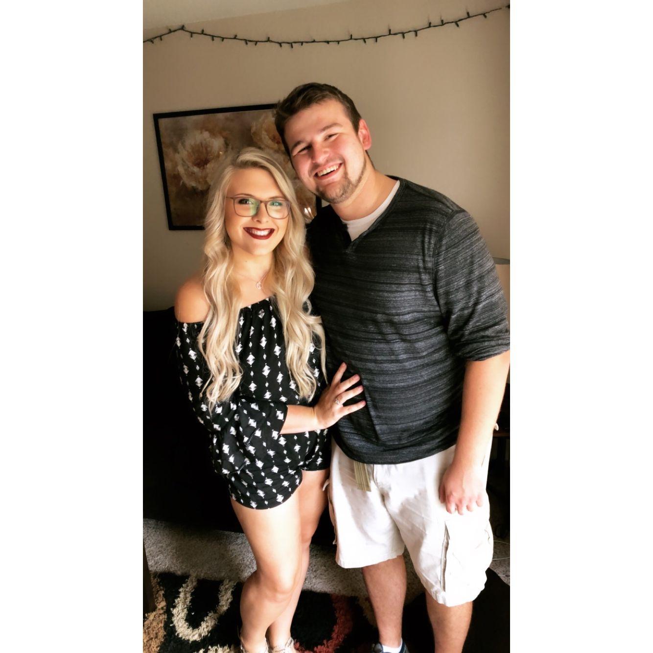 Taken right before our amazing time on the floor at the Taylor Swift concert in 2018!