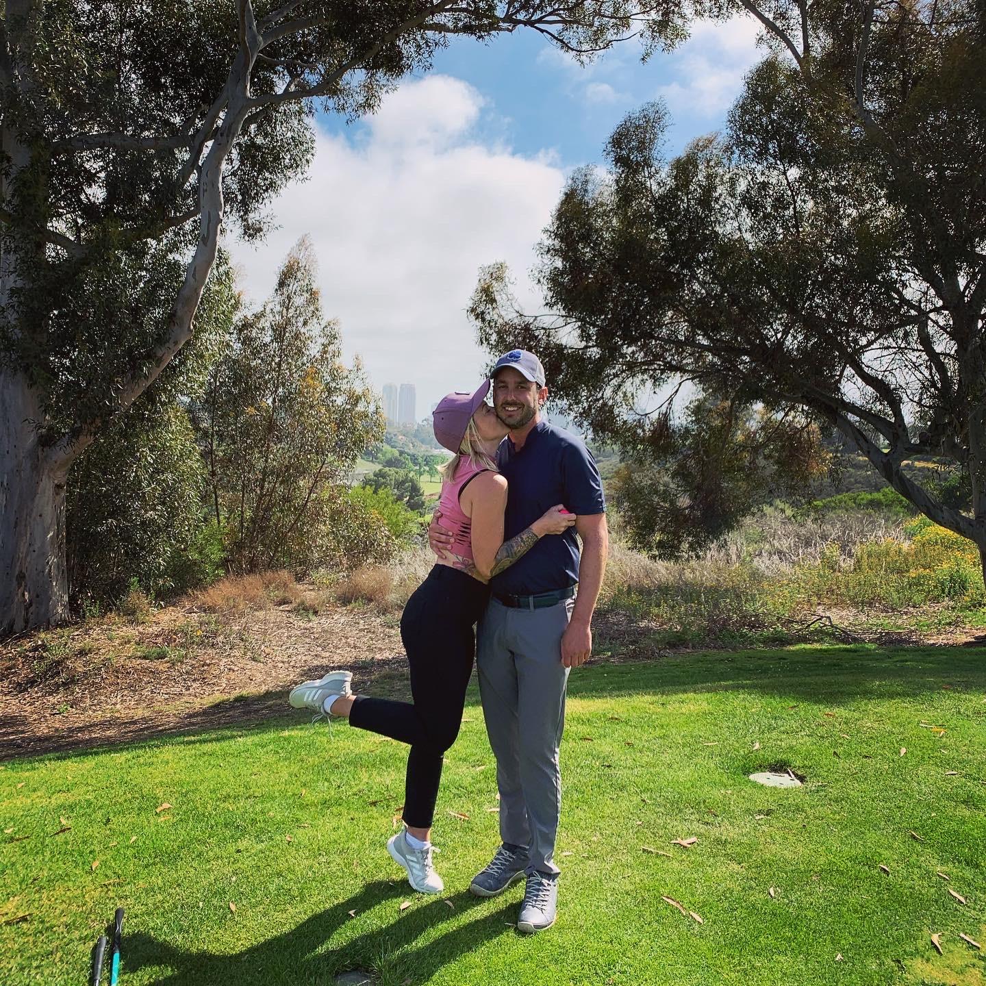 1 year anniversary at Balboa Park Golf Course in San Diego