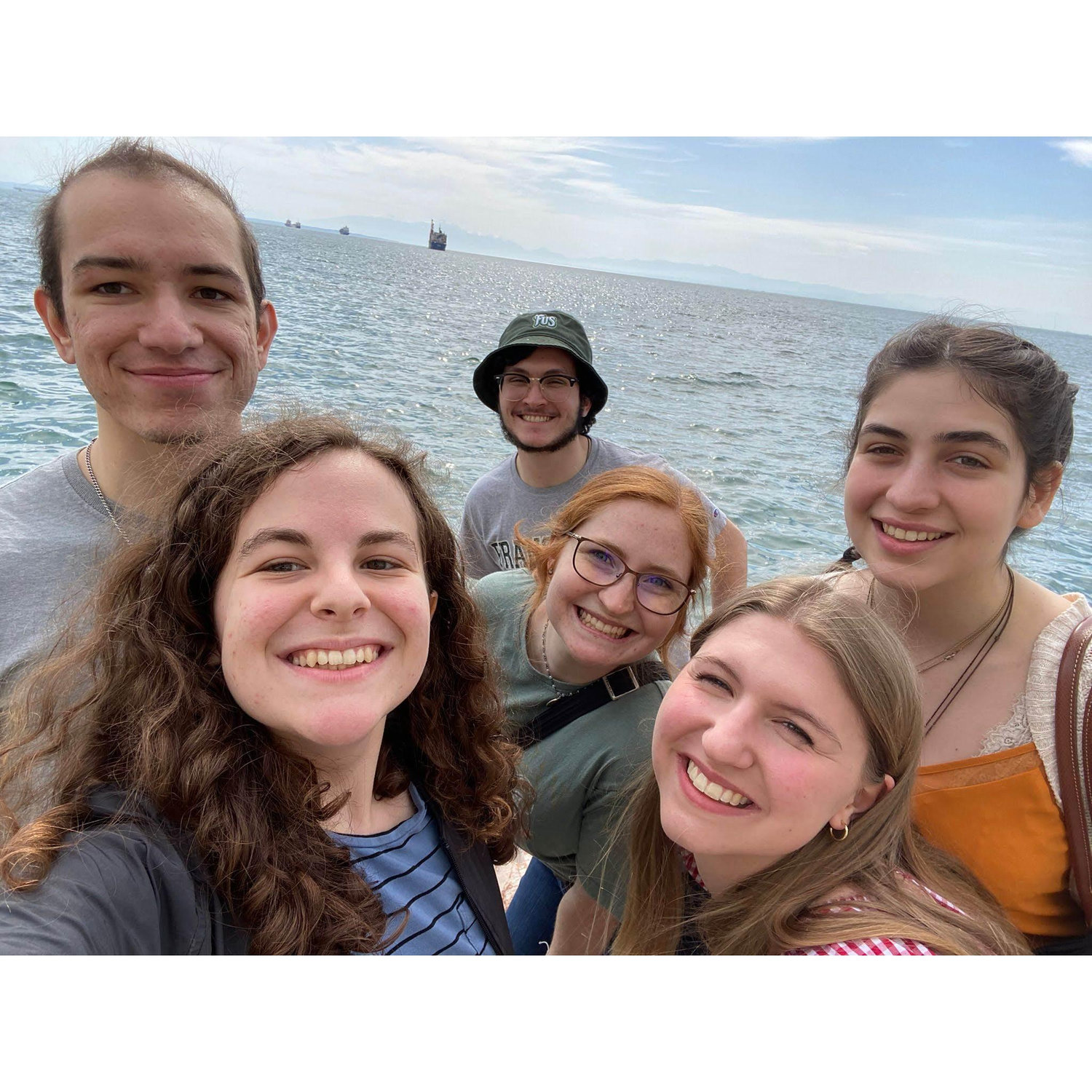 (2023) Greece! Fun fact: Joey was wearing that bucket hat when they met