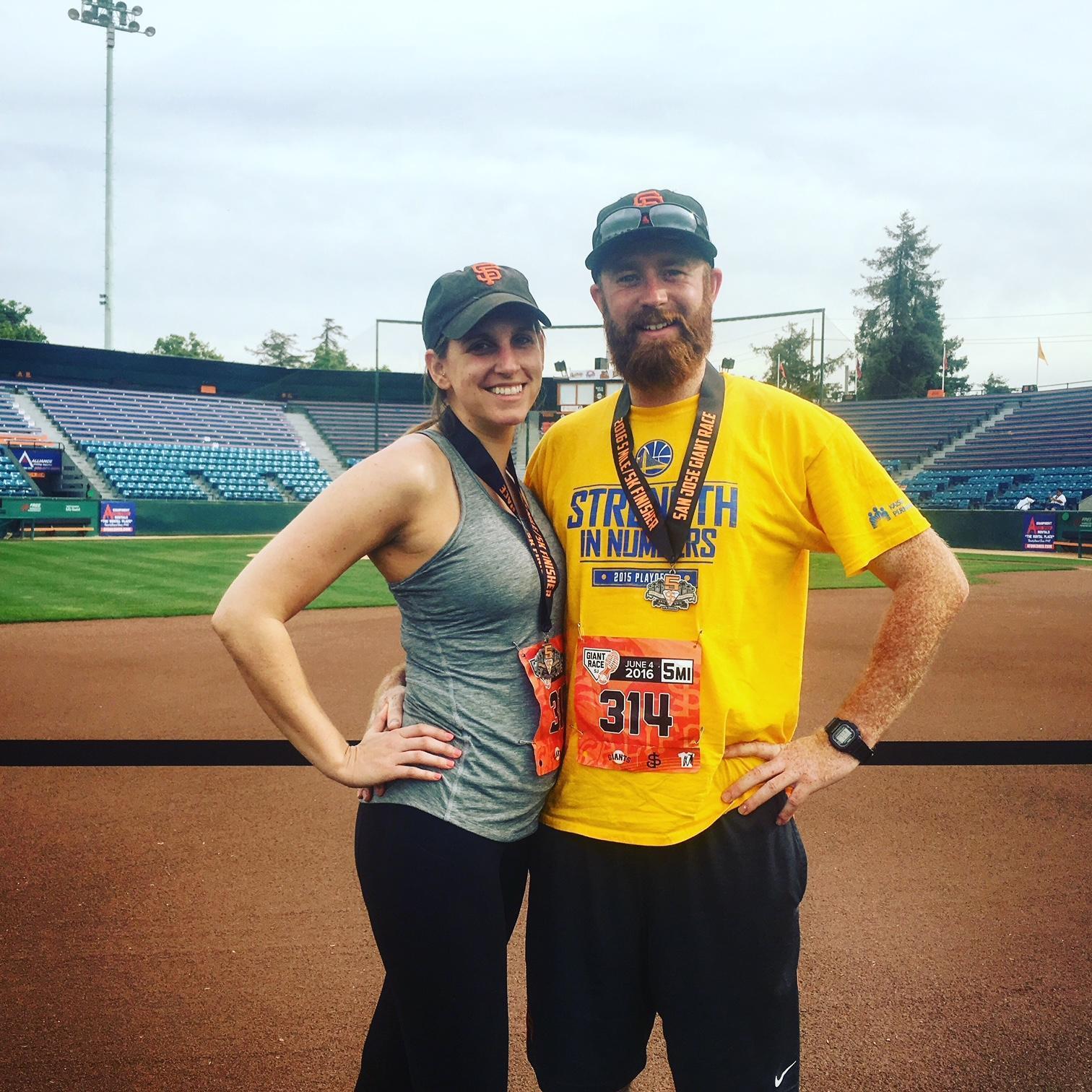 2016

One of the 5Ks we did together!