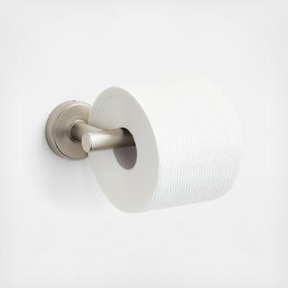 Modern Flat-End Wall-Mounted Toilet Paper Holder