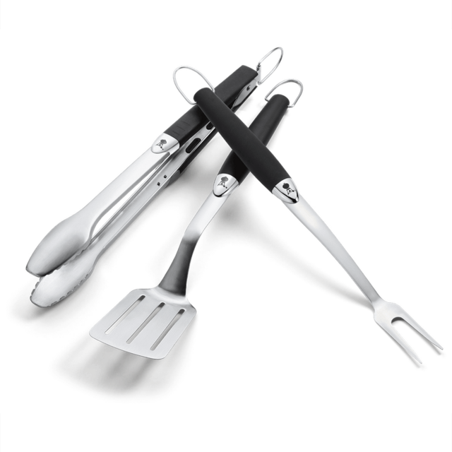 3 pc Grill Tool Set