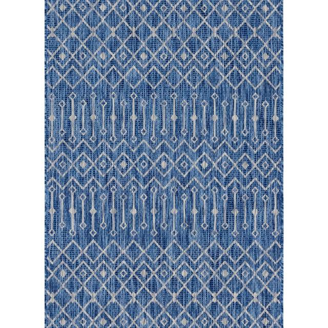 Brylee Blue/Beige Indoor/Outdoor Area Rug