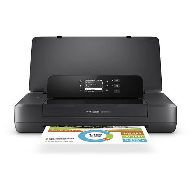 HP OfficeJet 200 Portable Printer with Wireless & Mobile Printing (CZ993A), Grey, 2.7