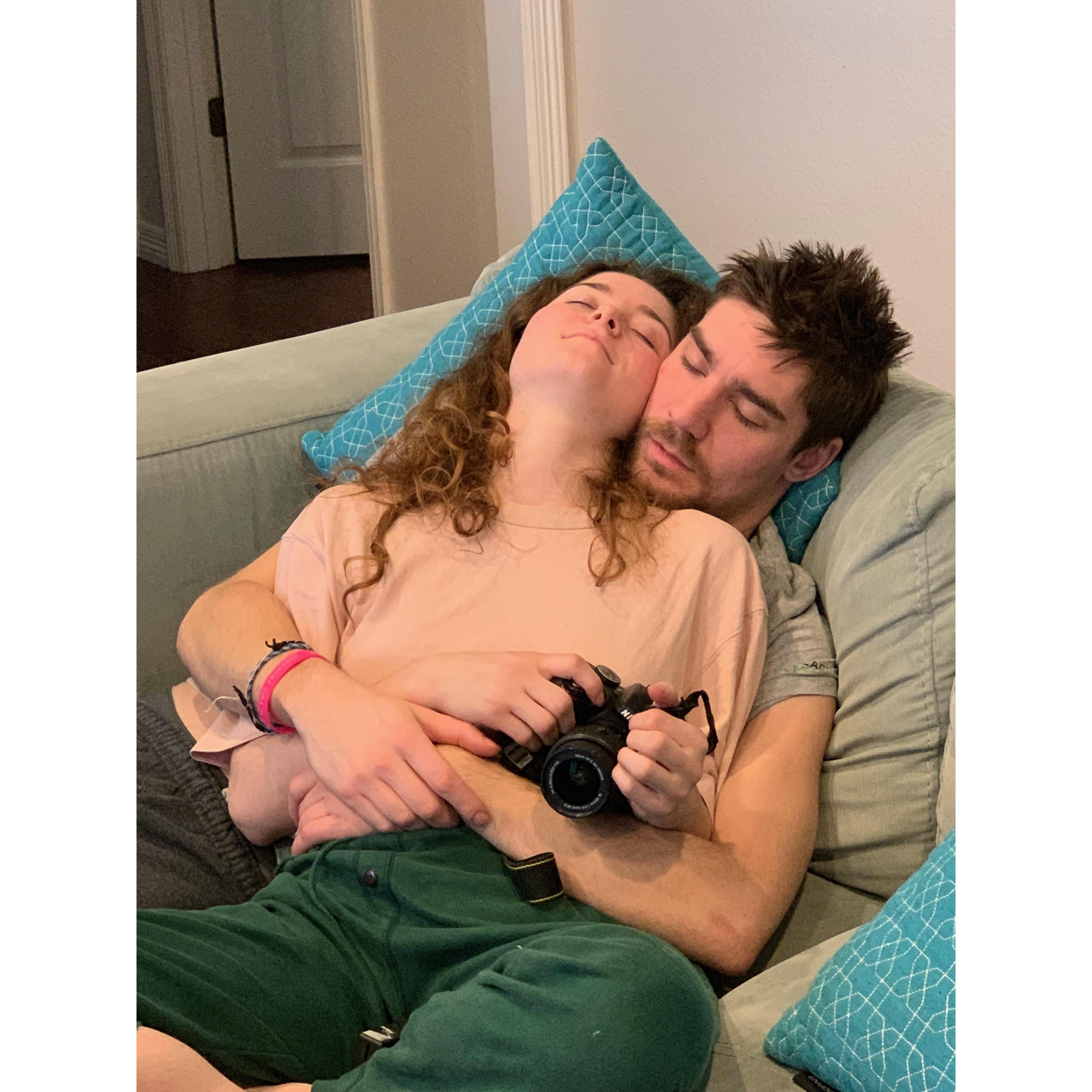 Crashed out Christmas Morning 2018