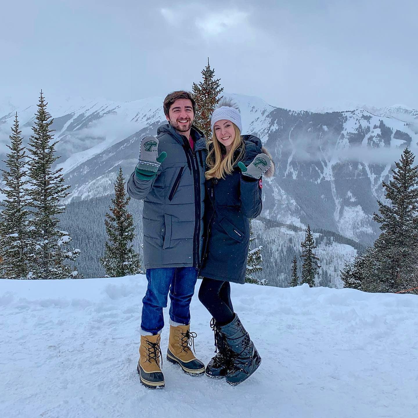 Josh's first time atop Aspen Mountain - Year Two 