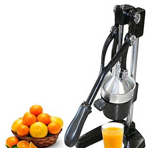 Lavohome - Extra Large Commercial Cast Iron Juice Press Juicer, Heavy Duty Restaurant Bar Lemon Orange Citrus Juicer (Black)