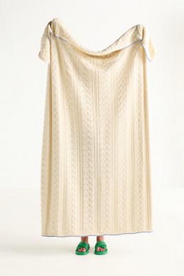 Sabrina Cotton Knit Throw Blanket