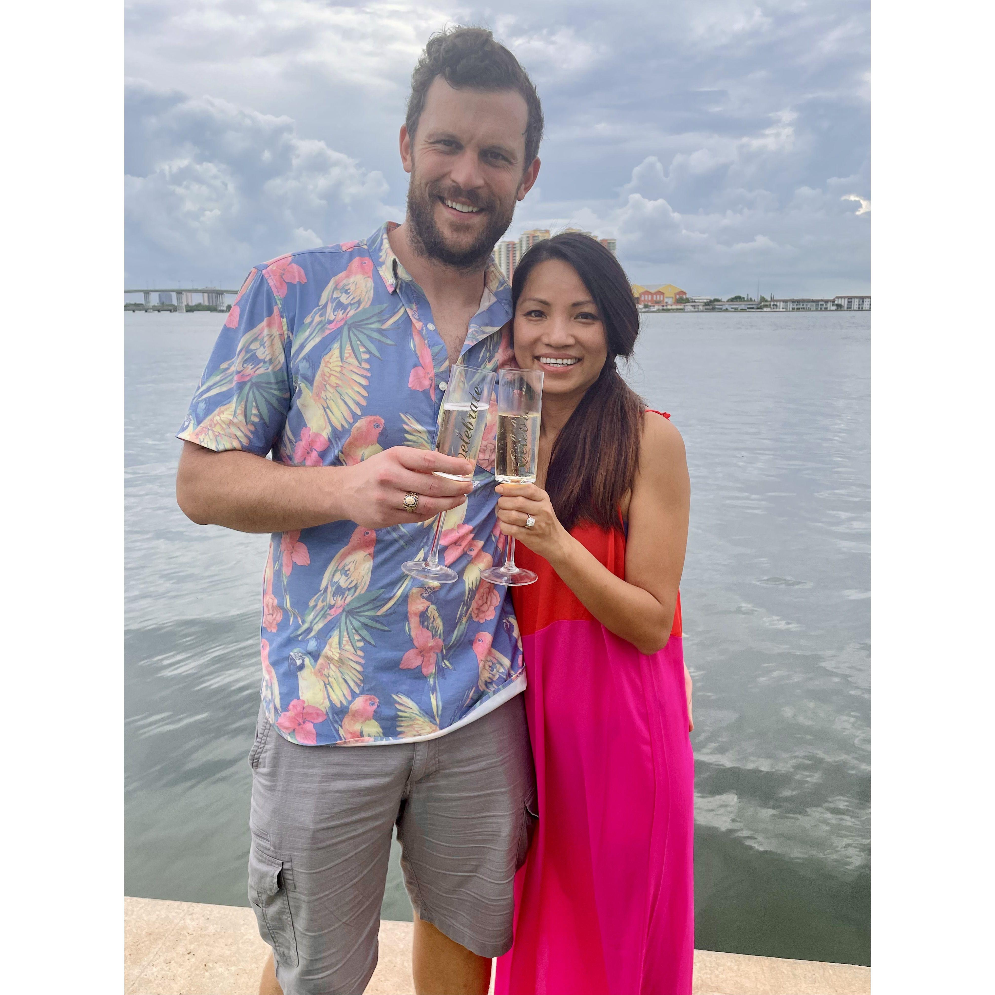 How our engagement day went down