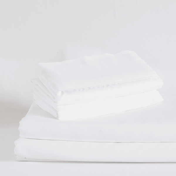 PeachSkin Classic White Sheet Set (Queen)