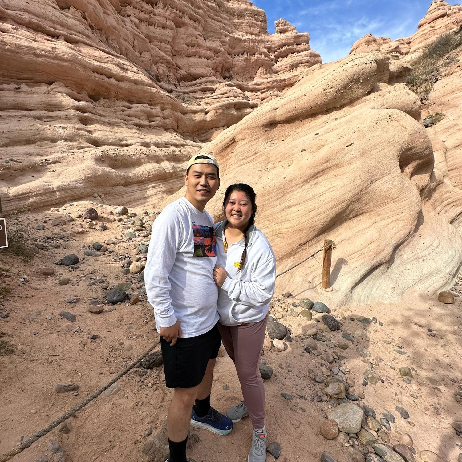 Red Rock Canyon hike in Orange County