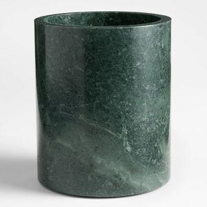 Geneve Green Marble Utensil Holder by Daniel Humm + Reviews | Crate & Barrel