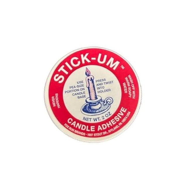Fox Run Stick-Um Candle Adhesive, 2 Ounces