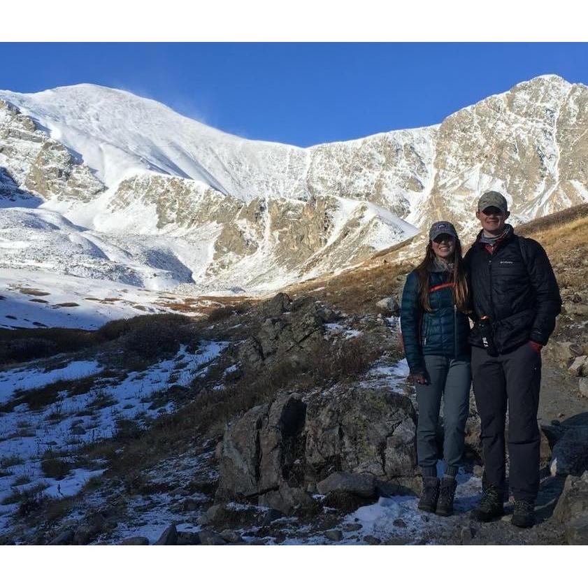 Snowed out from an ascent of Mt. Grays, but beautiful nonetheless.
