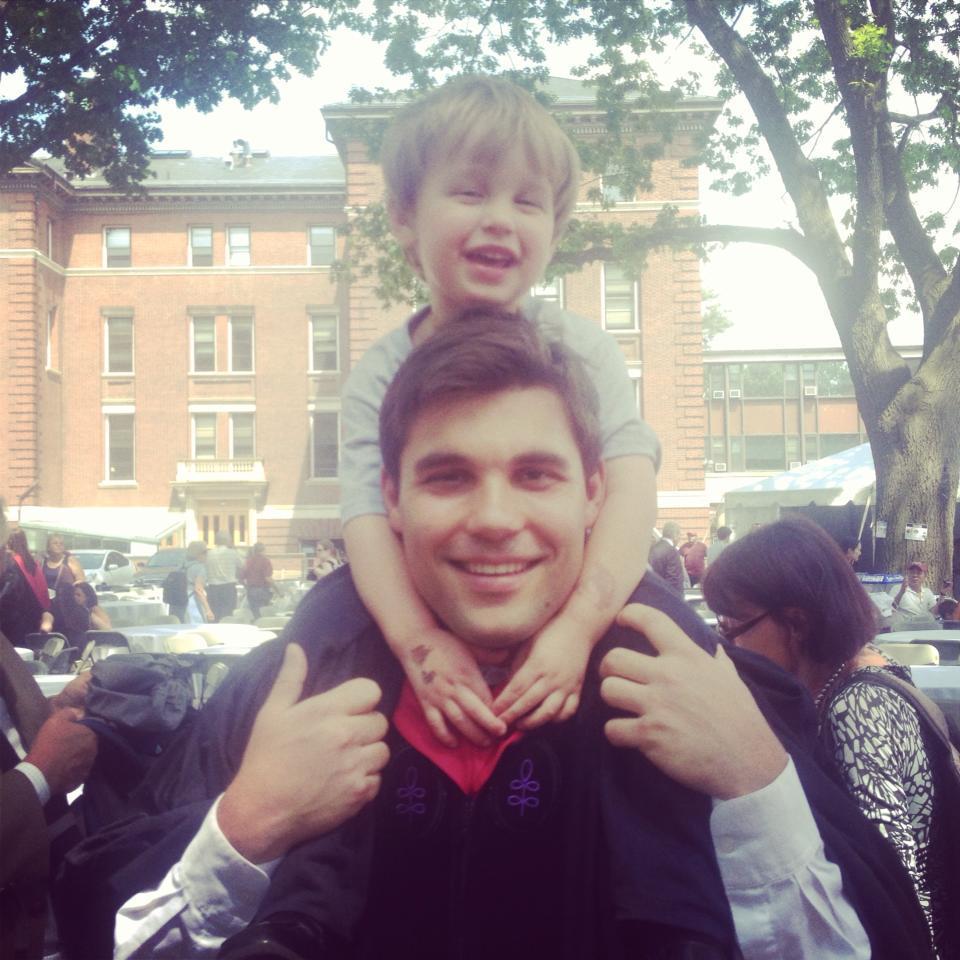 Jose posing for some fun family photos after the graduation speeches have ended.
Cambridge, Massachusetts, May 2013