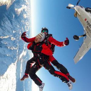 Skydiving in New Zealand!
