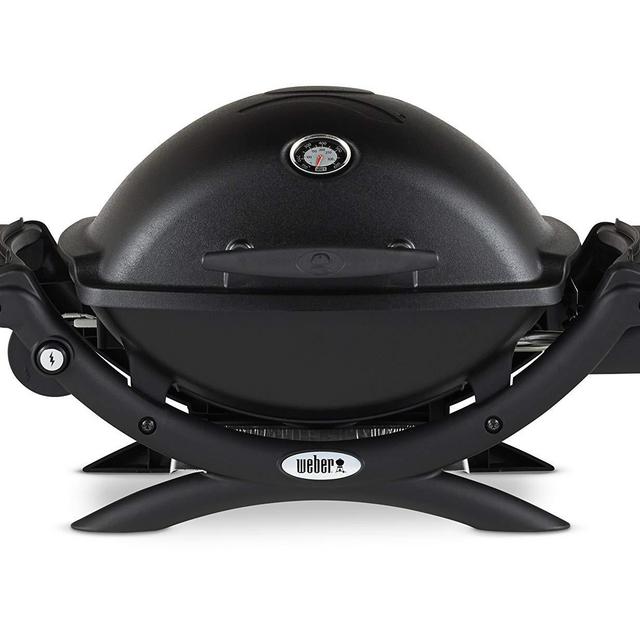 Weber 51010001 Q1200 Liquid Propane Grill, Black