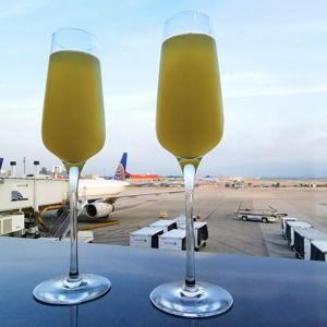Honeymoon Fund: Airport Mimosas