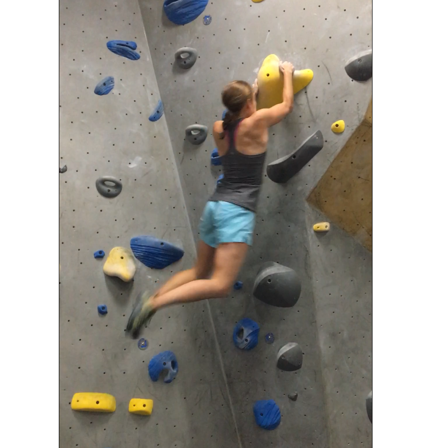 Climbing at Elevation - where we spent many of our first weeks together!