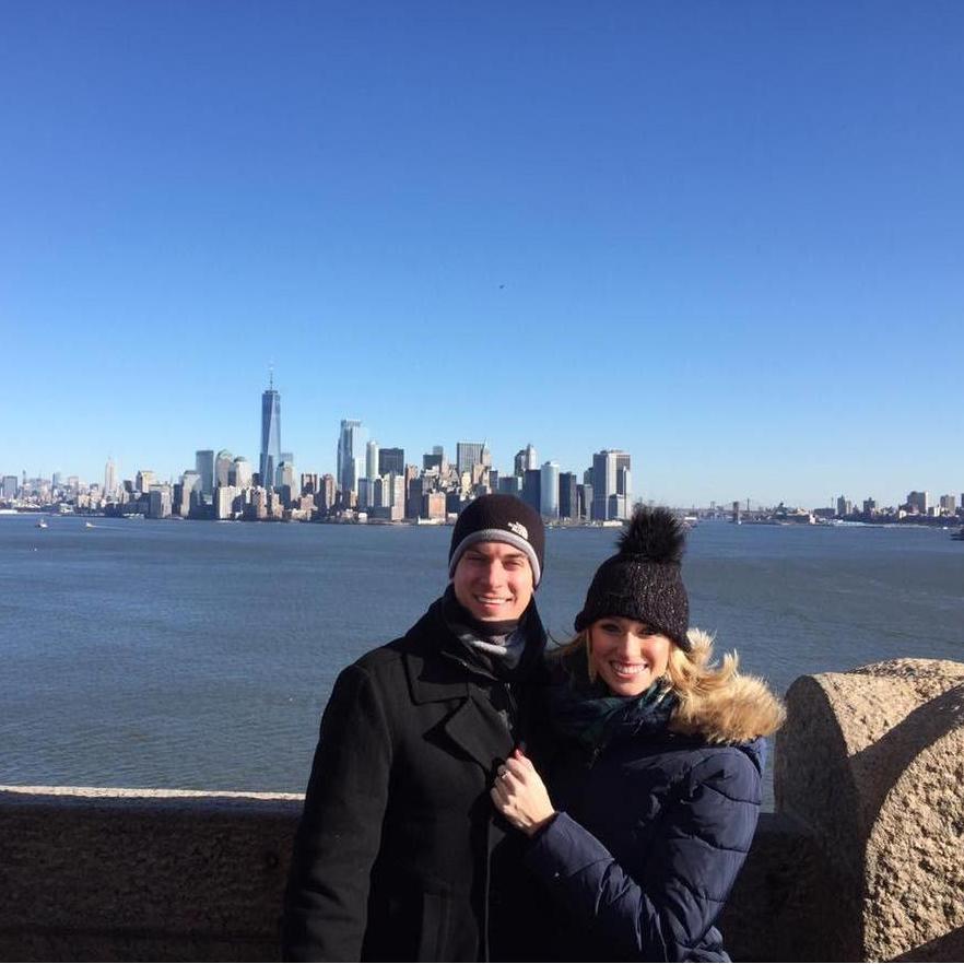 Exploring the city of New York together for the first time, just like we were tourists!