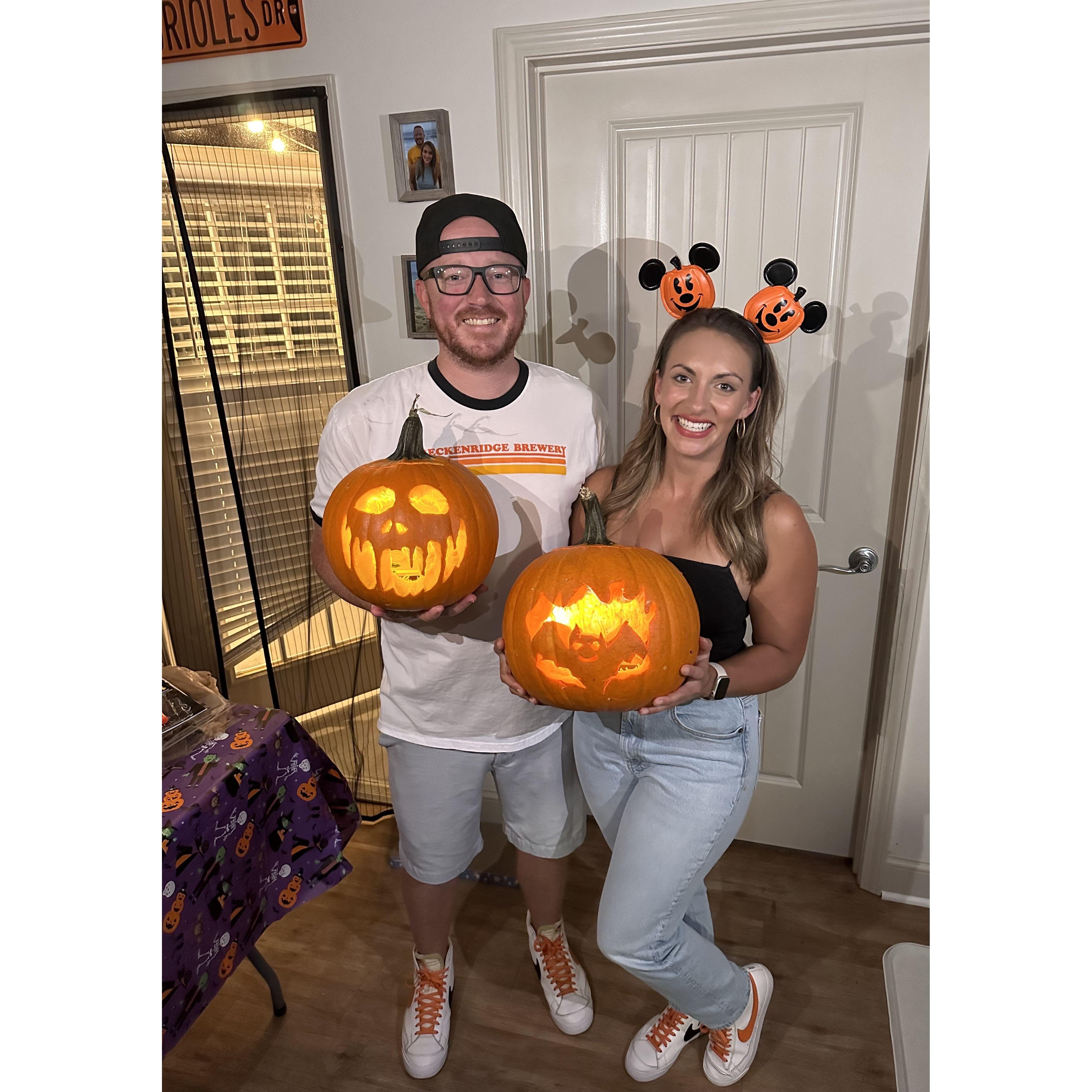 Carving Pumpkins!