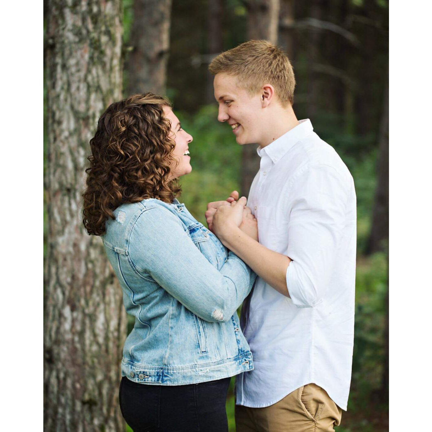 Right before he asked my to be his wife.