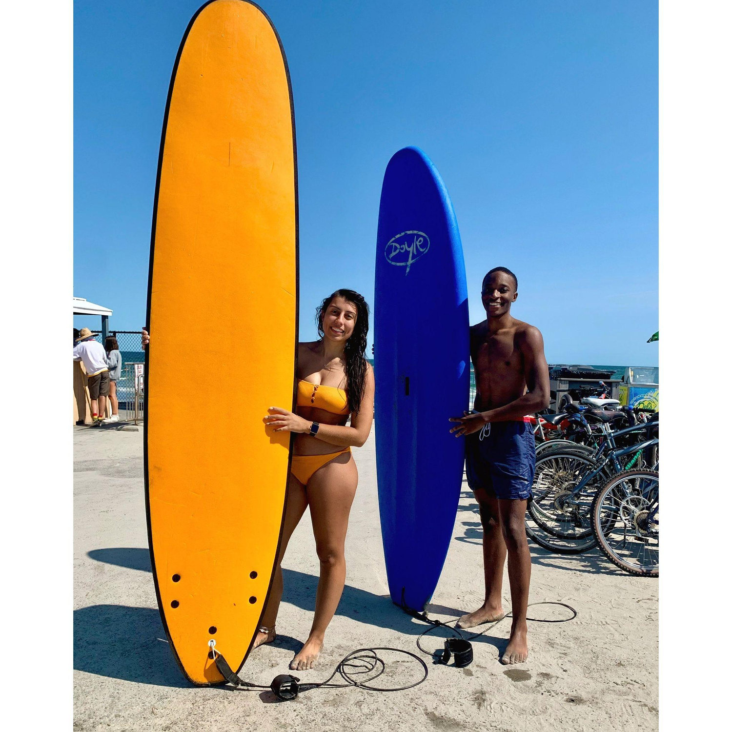 First time surfing