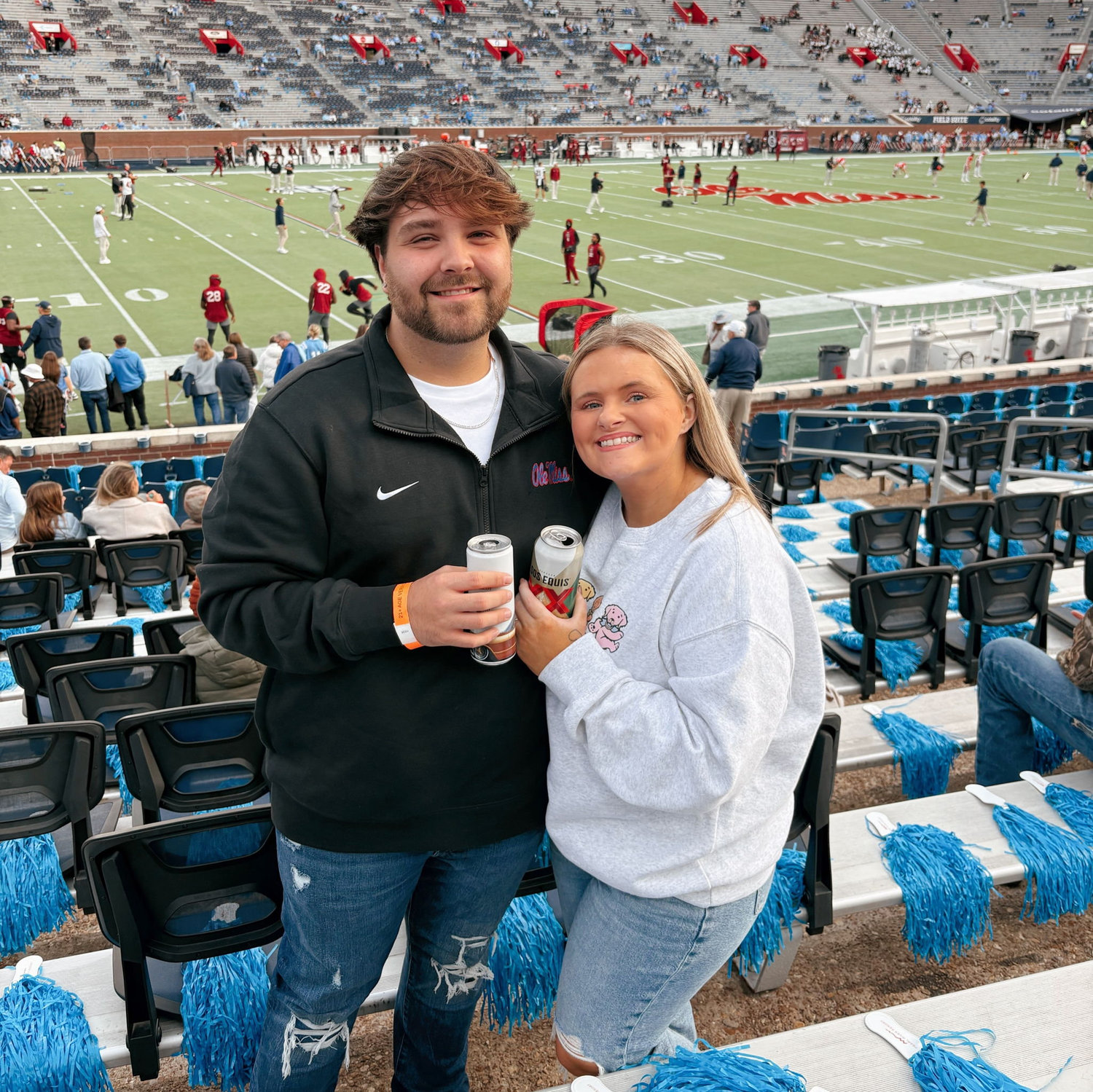 Us in our favorite element #HottyToddy