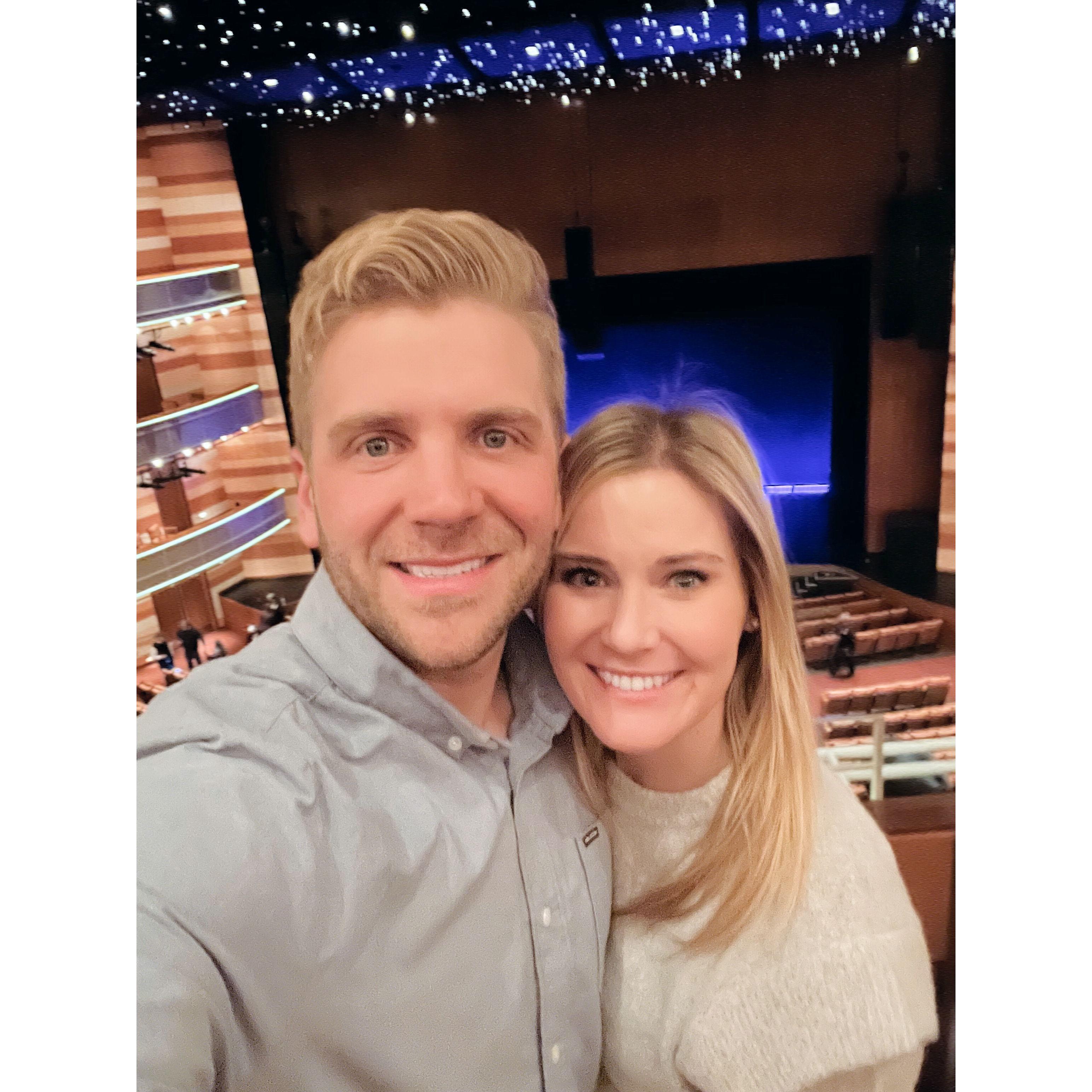 Night out at Eccles Theatre