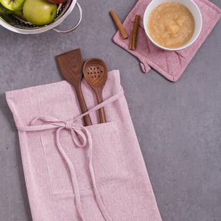 Solid Chambray Bistro Apron