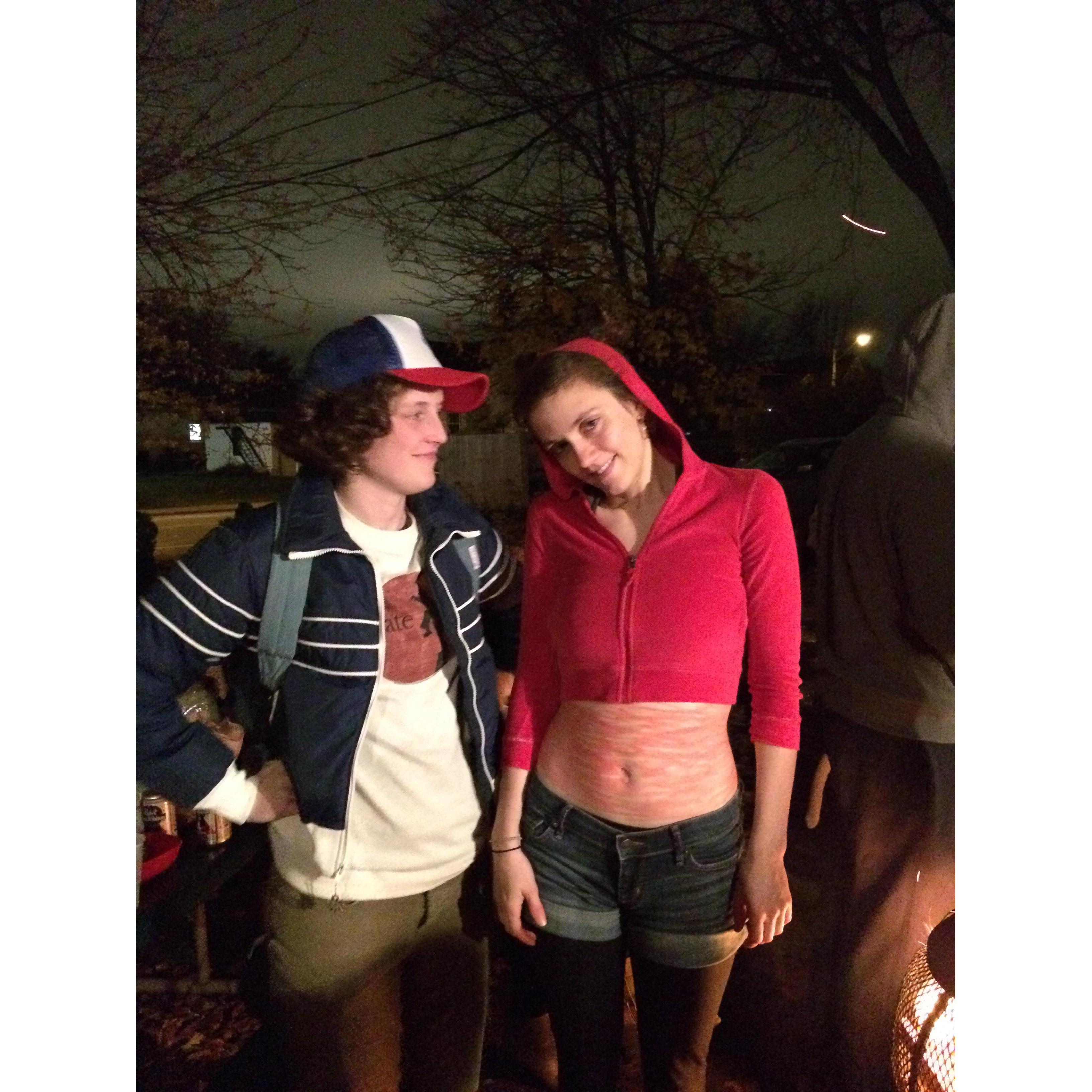 Halloween - Julia is Dustin from Stranger Things and Laura is Ilana from Broad City.